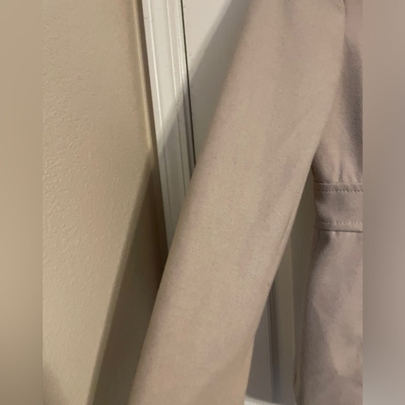 Kenneth Cole New York Tan Pea Coat Sz 8 - Picture 10 of 10